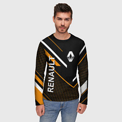 Лонгслив мужской РЕНО, RENAULT СПОРТ, цвет: 3D-принт — фото 2