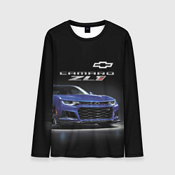 Лонгслив мужской Chevrolet Camaro ZL1 Motorsport, цвет: 3D-принт