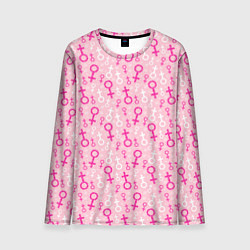 Мужской лонгслив Гендерный Женский Знак Венеры