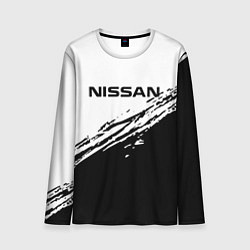 Лонгслив мужской Nissan ниссан, цвет: 3D-принт