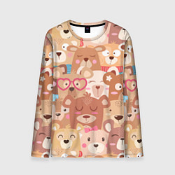 Мужской лонгслив Bears texture