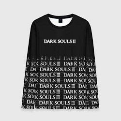 Лонгслив мужской Dark souls 2 темные души, цвет: 3D-принт