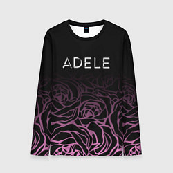 Лонгслив мужской Adele Розы, цвет: 3D-принт