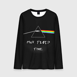 Лонгслив мужской PINK FLOYD TIME ПИНК ФЛОЙД ЛОГОТИП, цвет: 3D-принт