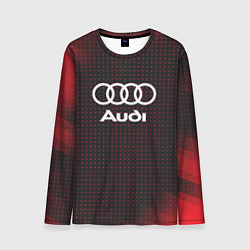 Лонгслив мужской Audi logo, цвет: 3D-принт