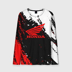 Лонгслив мужской Honda Logo Auto, цвет: 3D-принт