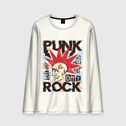 Мужской лонгслив Punk Rock Панк