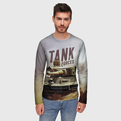 Лонгслив мужской Forces Tank, цвет: 3D-принт — фото 2