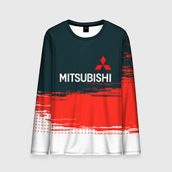 Лонгслив мужской Mitsubishi - Auto бренд, цвет: 3D-принт