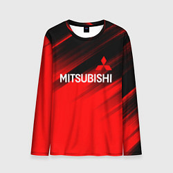 Мужской лонгслив Mitsubishi - Red Sport