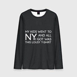 Мужской лонгслив New York T-Shirt