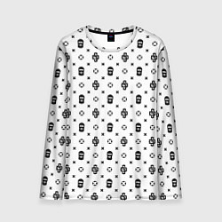 Мужской лонгслив Узор White Dope Ski Mask Camo Dope Street Market