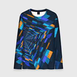 Лонгслив мужской Geometric pattern Fashion Vanguard, цвет: 3D-принт