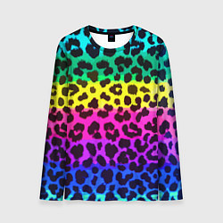 Мужской лонгслив Leopard Pattern Neon