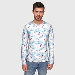 Лонгслив мужской ARCANE League Of Legends ТАТУИРОВКА, цвет: 3D-принт — фото 2