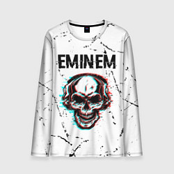 Лонгслив мужской Eminem ЧЕРЕП Потертости, цвет: 3D-принт