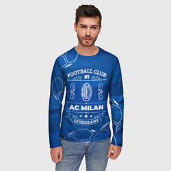 Лонгслив мужской AC Milan Legends, цвет: 3D-принт — фото 2