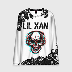 Лонгслив мужской Lil Xan ЧЕРЕП Краска, цвет: 3D-принт