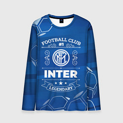 Лонгслив мужской Inter FC 1, цвет: 3D-принт