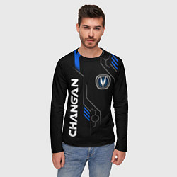 Лонгслив мужской CHANGAN -ЧАНГАН ТЕХНОЛОГИИ, цвет: 3D-принт — фото 2