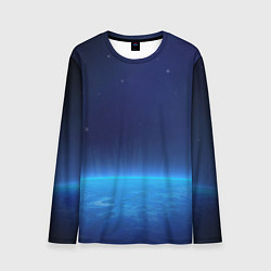 Мужской лонгслив Планета вид из космоса