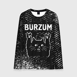Мужской лонгслив Burzum Rock Cat