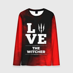 Лонгслив мужской The Witcher Love Классика, цвет: 3D-принт