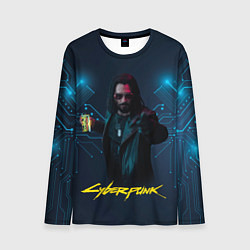 Мужской лонгслив Johnny Cyberpunk2077