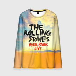 Лонгслив мужской Hyde Park Live - The Rolling Stones, цвет: 3D-принт