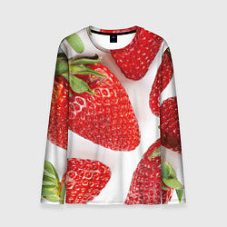 Лонгслив мужской Strawberries, цвет: 3D-принт