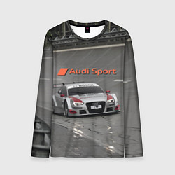 Лонгслив мужской Audi Sport Racing Team Short Track Car Racing Авто, цвет: 3D-принт