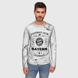 Лонгслив мужской Bayern Football Club Number 1 Legendary, цвет: 3D-принт — фото 2