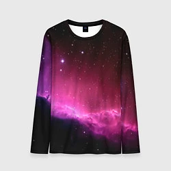Лонгслив мужской Night Nebula, цвет: 3D-принт