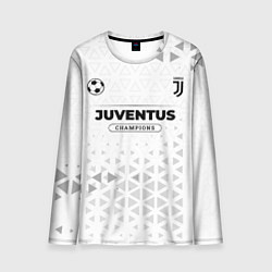 Лонгслив мужской Juventus Champions Униформа, цвет: 3D-принт