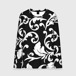 Мужской лонгслив Minimalist floral pattern