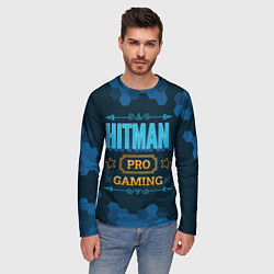 Лонгслив мужской Игра Hitman: PRO Gaming, цвет: 3D-принт — фото 2