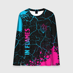 Мужской лонгслив In Flames Neon Gradient