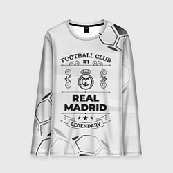 Мужской лонгслив Real Madrid Football Club Number 1 Legendary