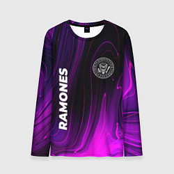 Мужской лонгслив Ramones Violet Plasma