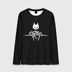 Мужской лонгслив Stray night cat