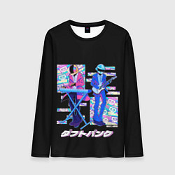 Мужской лонгслив Daft punk ufo