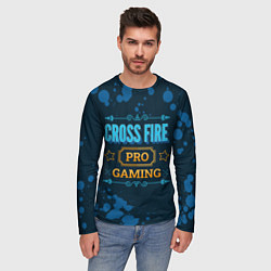Лонгслив мужской Игра Cross Fire: pro gaming, цвет: 3D-принт — фото 2