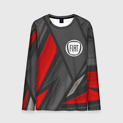 Лонгслив мужской Fiat sports racing, цвет: 3D-принт