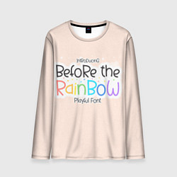 Лонгслив мужской Before the Rainbow, цвет: 3D-принт