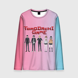 Мужской лонгслив Tomodachi Game: персонажи