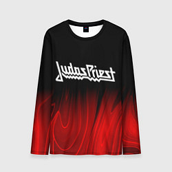 Мужской лонгслив Judas Priest red plasma