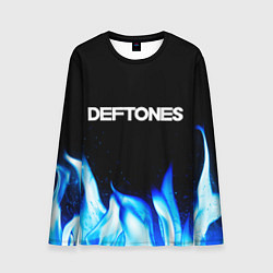 Мужской лонгслив Deftones blue fire