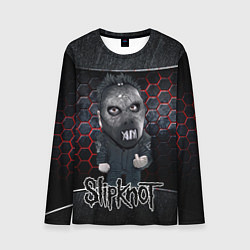 Лонгслив мужской Slipknot dark black, цвет: 3D-принт