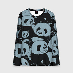 Лонгслив мужской Panda summer song, цвет: 3D-принт