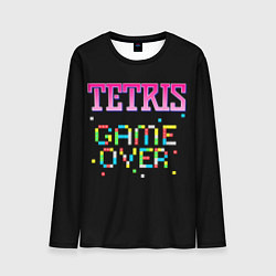 Мужской лонгслив Tetris - Game Over